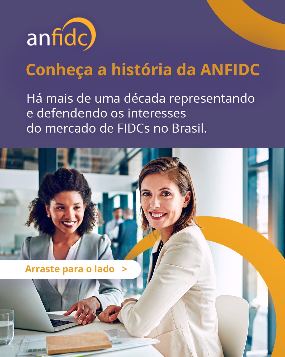 A ANFIDC nasceu em 2009 com um… A ANFIDC nasceu em 2009 com um…