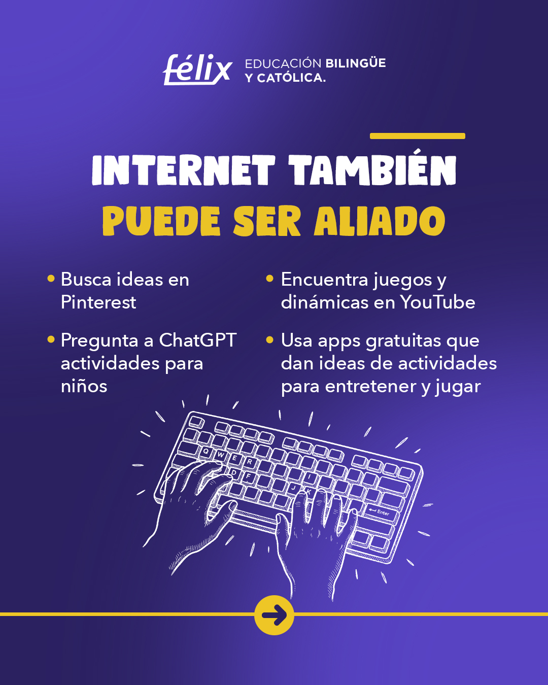 Las vacaciones también son una oportunidad para convivir, descubrir nuevas actividades y crear momentos especiales en familia ☀️🤍
A veces, las ideas más simples terminan convirtiéndose en los mejores recuerdos ✨
Mayores informes: 📲 833 208 6511
#ColegioFelix #ExcelenciaAcademica #EducacionCatolica