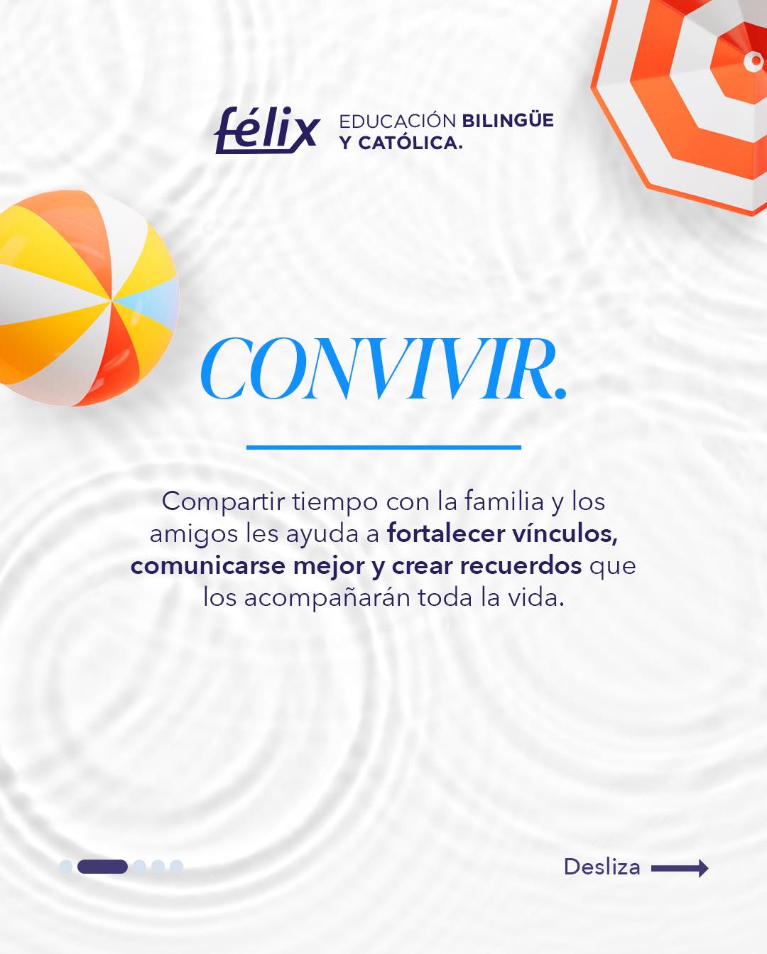 Las vacaciones son mucho más que un descanso de la rutina escolar 🤍 Son una oportunidad para que los niños desarrollen habilidades que también forman parte de su crecimiento: convivir, compartir, descubrir el mundo que los rodea y dar rienda suelta a su creatividad.
💬 ¿Qué es lo más valioso que tus hijos han aprendido estas vacaciones?
Mayores informes: 📲 833 208 6511
#ColegioFelix #ExcelenciaAcademica #EducacionCatolica