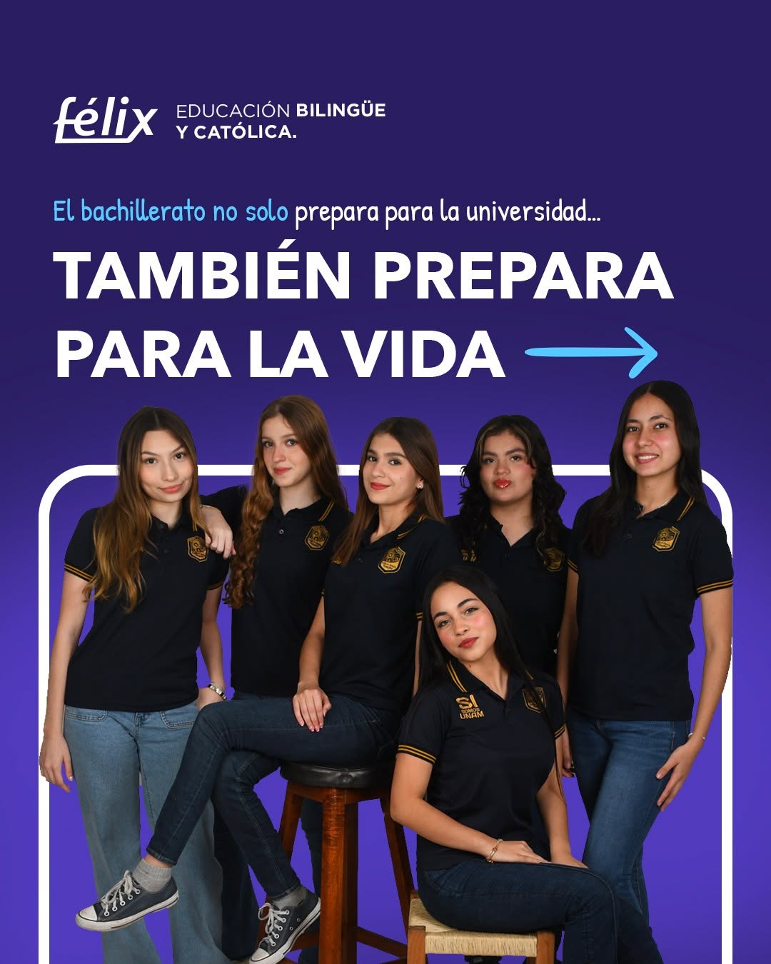 En el Colegio Félix, creemos que esta etapa representa mucho más que una preparación académica: es una oportunidad para formar jóvenes seguros, responsables y preparados para enfrentar nuevos desafíos.
💙 Conoce nuestro modelo educativo y descubre cómo acompañamos a nuestros alumnos a alcanzar su máximo potencial.
Mayores informes: 📲 833 208 6511
#ColegioFelix #ExcelenciaAcademica #EducacionCatolica