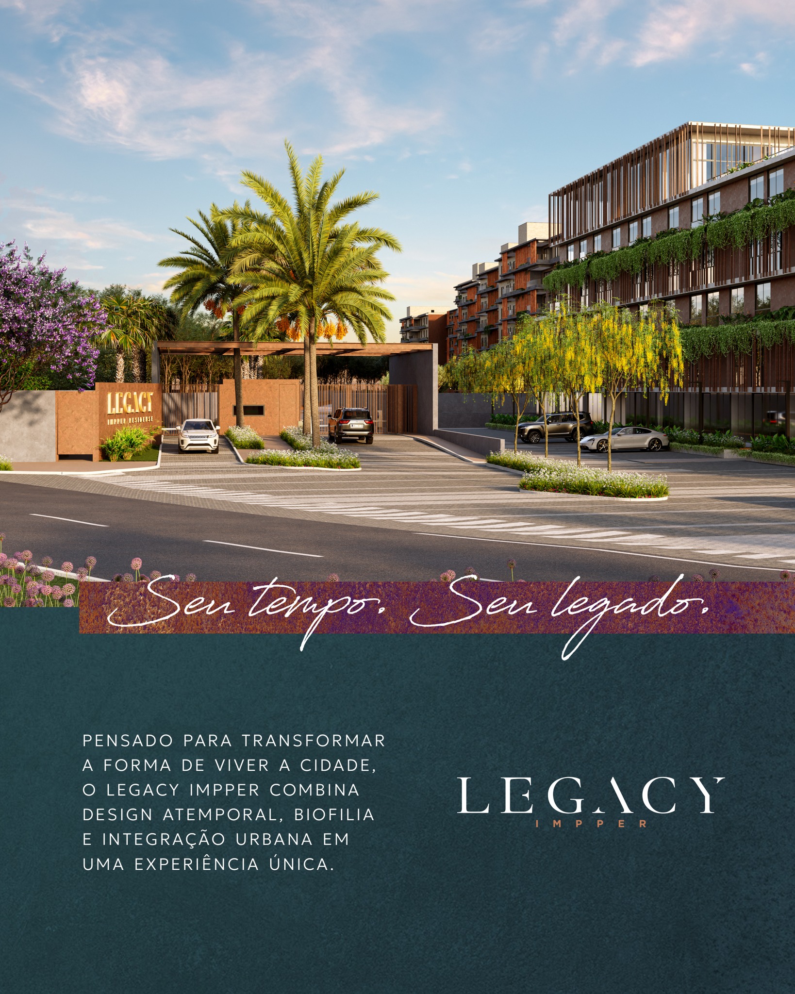 No Legacy Impper, arquitetura, natureza, lazer, trabalho e conveniência foram pensados para fazer parte da mesma experiência.Um projeto que conecta torres residenciais e business, mais de 20 conceitos de lazer e alta gastronomia em um dos endereços mais estratégicos de Rio Preto.Porque quando tudo o que importa está mais perto, seu tempo ganha um novo significado.Conheça o decorado e descubra o projeto de perto. No Legacy Impper, arquitetura, natureza, lazer, trabalho e conveniência foram pensados para fazer parte da mesma experiência.Um projeto que conecta torres residenciais e business, mais de 20 conceitos de lazer e alta gastronomia em um dos endereços mais estratégicos de Rio Preto.Porque quando tudo o que importa está mais perto, seu tempo ganha um novo significado.Conheça o decorado e descubra o projeto de perto.
