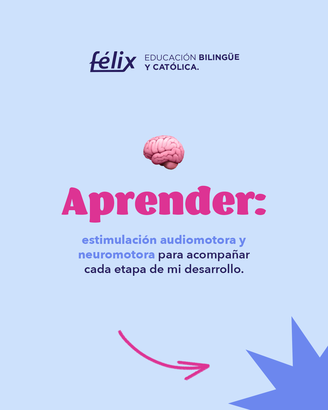 En Maternal, cada día es una nueva oportunidad para descubrir, aprender y crecer. 💙
✨ Acompañamos a nuestros pequeños en cada etapa, impulsando su desarrollo, autonomía y convivencia mientras disfrutan de aprender jugando.
Porque cada “¡mira lo que puedo hacer!” es un gran paso. 🥰
Mayores informes: 📲 833 208 6511
#ColegioFelix #ExcelenciaAcademica #EducacionCatolica