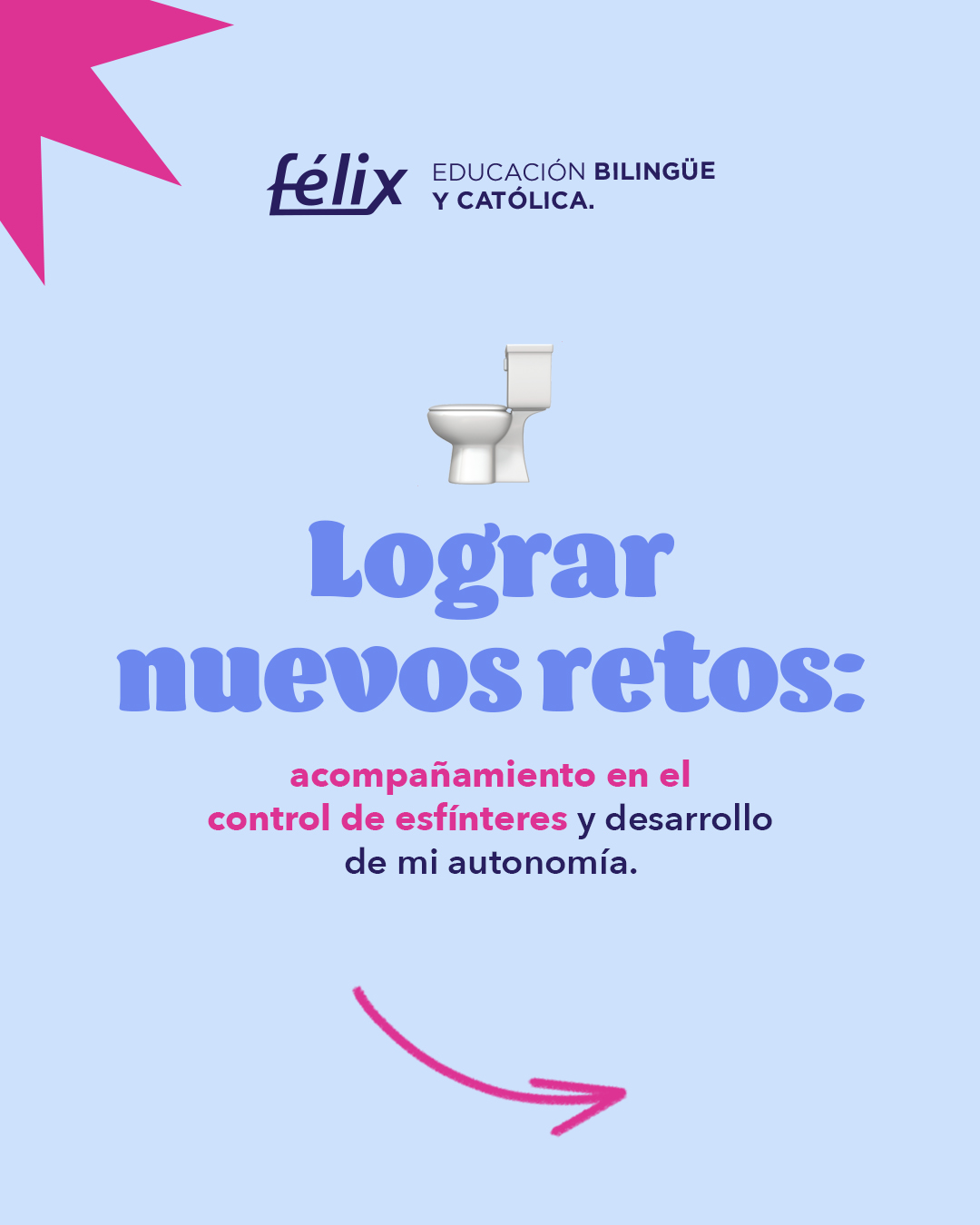 En Maternal, cada día es una nueva oportunidad para descubrir, aprender y crecer. 💙
✨ Acompañamos a nuestros pequeños en cada etapa, impulsando su desarrollo, autonomía y convivencia mientras disfrutan de aprender jugando.
Porque cada “¡mira lo que puedo hacer!” es un gran paso. 🥰
Mayores informes: 📲 833 208 6511
#ColegioFelix #ExcelenciaAcademica #EducacionCatolica