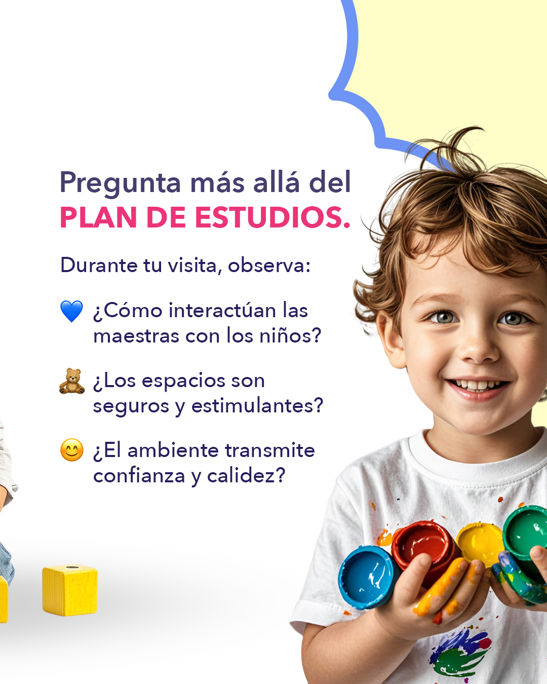 Sabemos que elegir el primer colegio de tu hijo puede sentirse como una gran decisión 🤍 Por eso preparamos esta mini guía con algunos puntos clave que pueden servirte.
Mayores informes: 📲 833 208 6511
#ColegioFelix #ExcelenciaAcademica #EducacionCatolica