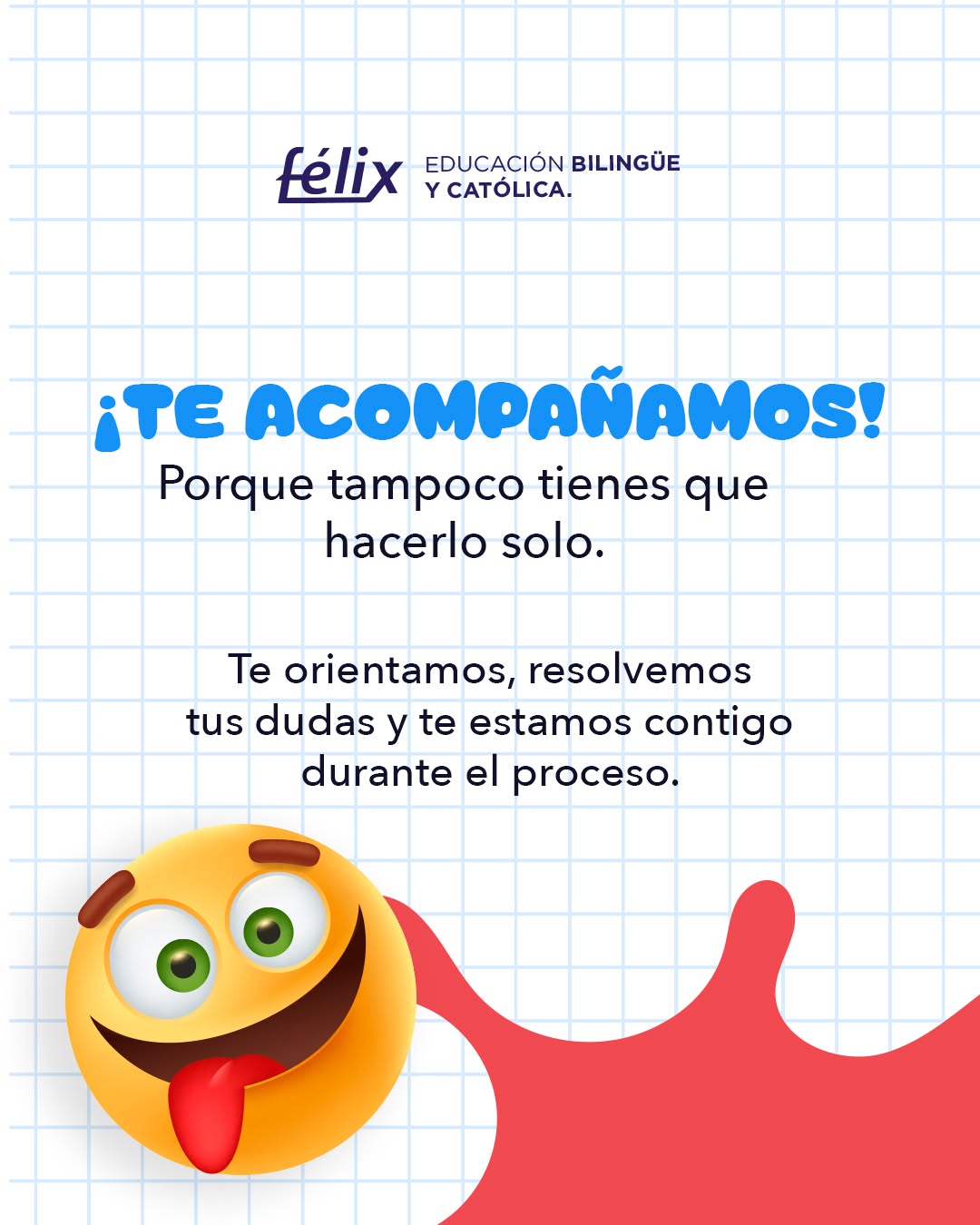 Dar el primer paso también es aprender juntos. 🤍
La llegada a Maternal es una nueva etapa para toda la familia: nuevas rutinas, nuevos retos y muchos momentos para celebrar. ✨
En Félix queremos acompañarte para que vivas este proceso con confianza y tranquilidad. 💛
Mayores informes: 📲 833 208 6511
#ColegioFelix #ExcelenciaAcademica #EducacionCatolica