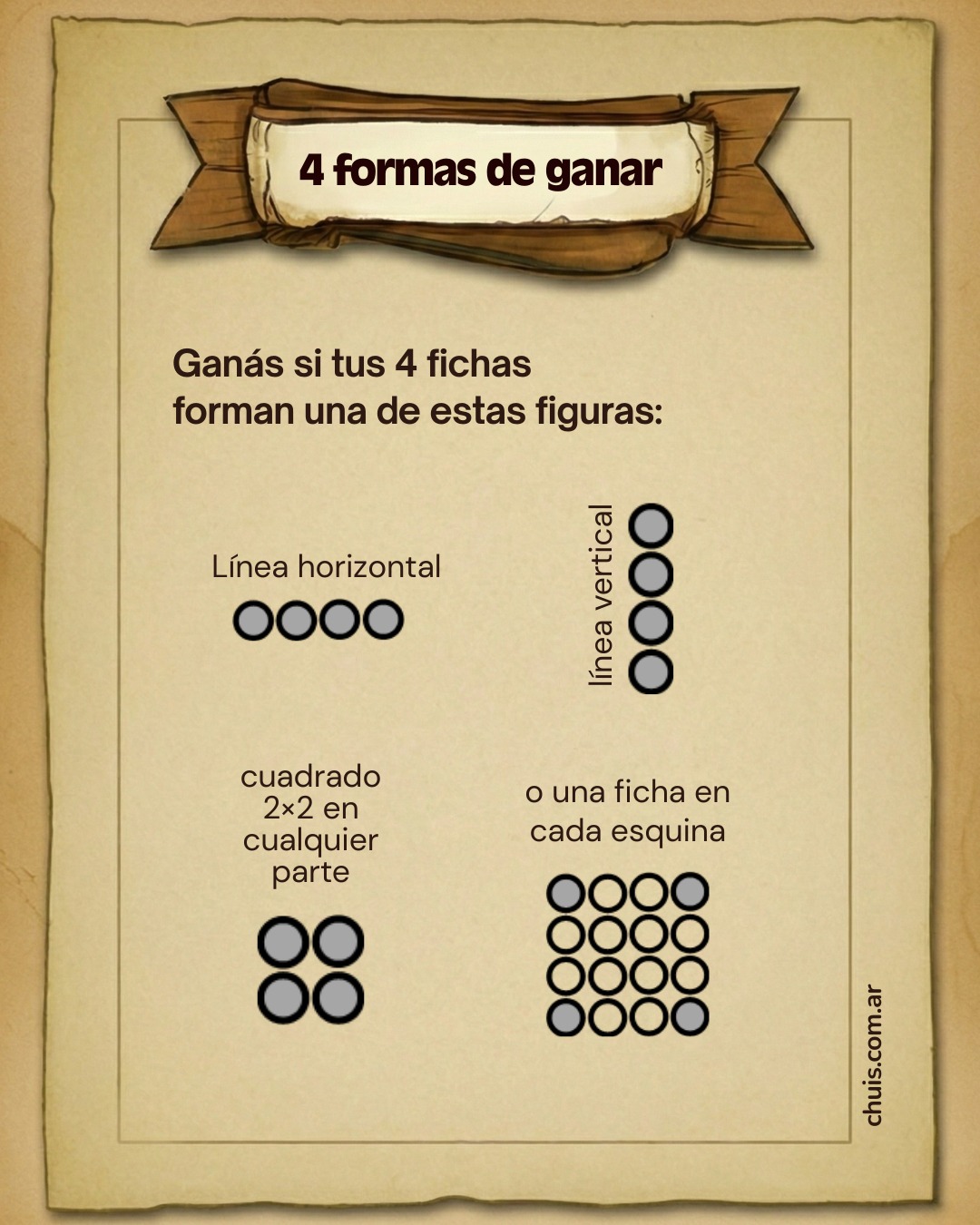 Reglas simples.
Decisiones profundas. 🧠DAO es un duelo abstracto
donde cada movimiento importa.Deslizás. Calculás. Anticipás.4 fichas.
4 formas de ganar.Guardá este carrusel
y tené las condiciones de victoria a mano.🎯 DAO te espera en el link de la bio#JuegosQueViajan #EstrategiaPura #JuegoAbstracto #Jugones
#MinimalismoLúdico #Carabachuis #JuegoPortátil
#JuegosDeMesa #DueloEstratégico #HechoEnArgentina
#JugarDondeSea