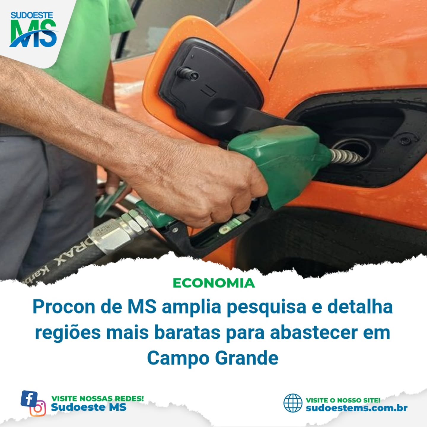 É possível economizar, por exemplo, até R$ 32 ao optar pela gasolina comum no crédito na região do Imbirussu, R$ 25 no Bandeira, R$ 22 no Prosa, R$ 21 no Anhanduizinho, R$ 20 no Lagoa e Segredo, além de R$ 1,50 no Centro.