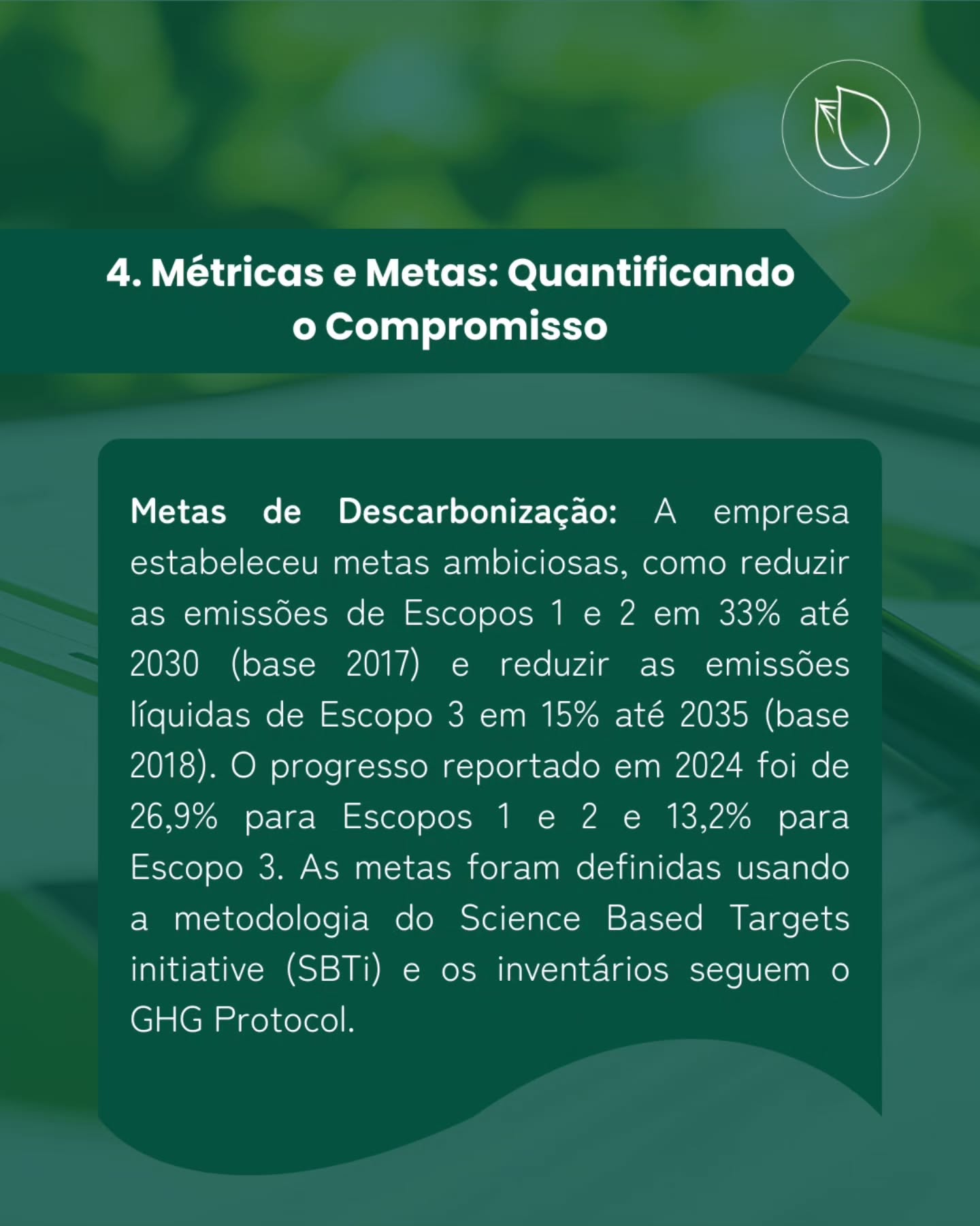 Na segunda parte da análise, o gFIS aprofunda a avaliação dos pilares de Gestão de Riscos, Métricas e Metas, destacando como a Vale identifica, mensura e acompanha riscos e oportunidades relacionados à sustentabilidade sob a ótica financeira.
O conteúdo amplia a leitura técnica do relatório, contribuindo para uma compreensão mais detalhada das práticas adotadas e de seus desdobramentos para a agenda de finanças sustentáveis no Brasil.
Acesse a análise completa pelo link da publicação:https://bit.ly/4bWYydd