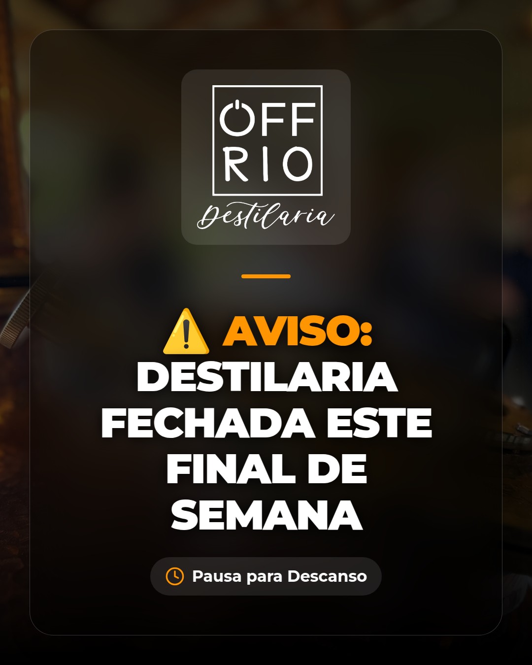 Atenção! ⚠️ Se você planejava nos visitar em Duas…