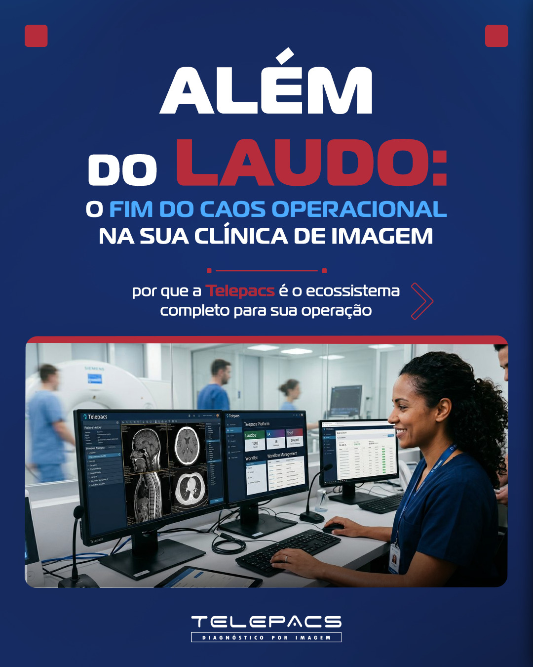 A rotina de uma clínica de diagnóstico por imagem pode parecer um labirinto, mas a solução para o caos está mais perto do que você imagina! ✨ A fragmentação de sistemas gera retrabalhos e custos ocultos que impactam a eficiência da sua equipe e a experiência do paciente.
Com um ecossistema completo em radiologia, como o da Telepacs, você transforma essa engrenagem, unindo armazenamento em nuvem, workflow inteligente e acesso a subespecialistas em um único fluxo. Assim, cada exame se torna mais ágil, seguro e com a qualidade que seus pacientes merecem.
Acesse nosso Blog (link na bio) e saiba mais!
📲 (34) 99939-2205
🌐 telepacs.com.br
#Radiologia #Telepacs #Eficiência #Inovação #SaúdeDigital