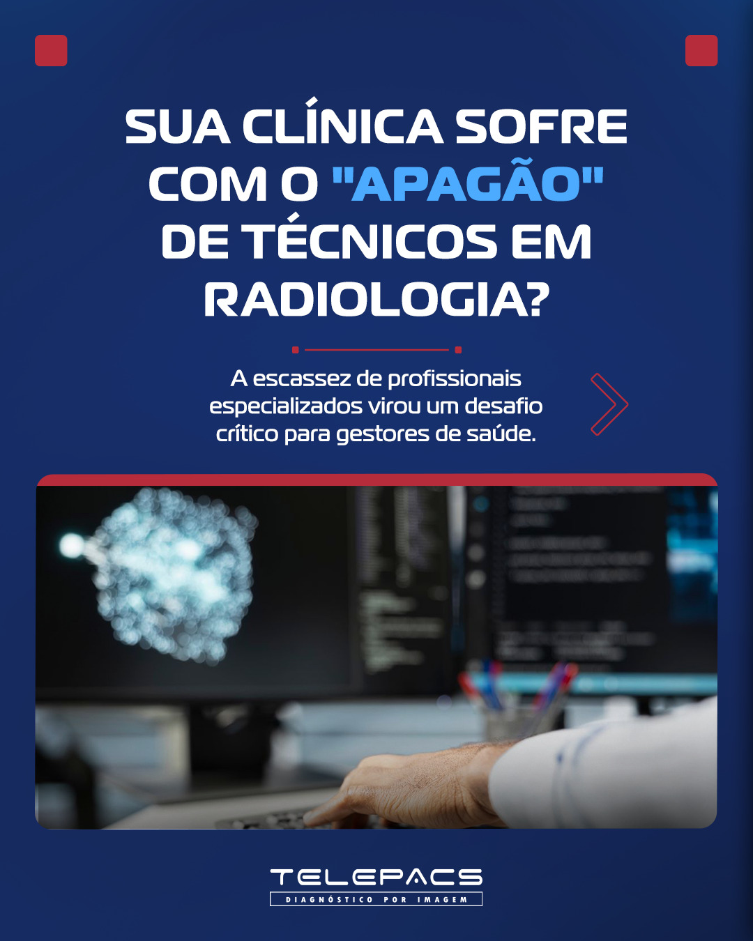 A escassez de profissionais especializados em diagnóstico por imagem é um desafio crescente, mas a tecnologia do telecomando em radiologia surge como uma solução inovadora!
Essa prática permite que exames sejam realizados remotamente, garantindo que equipamentos fiquem em uso, mesmo quando as equipes locais estão sobrecarregadas ou em férias.
Com a capacidade de atender mais pacientes e manter a qualidade dos serviços, o telecomando está moldando o futuro da saúde digital!
Acesse nosso Blog (link na bio) e saiba mais!
📲 (34) 99939-2205
🌐 telepacs.com.br
#Telecomando #DiagnósticoPorImagem #SaúdeDigital #InovaçãoNaSaúde #RadiologiaRemota #Telepacs