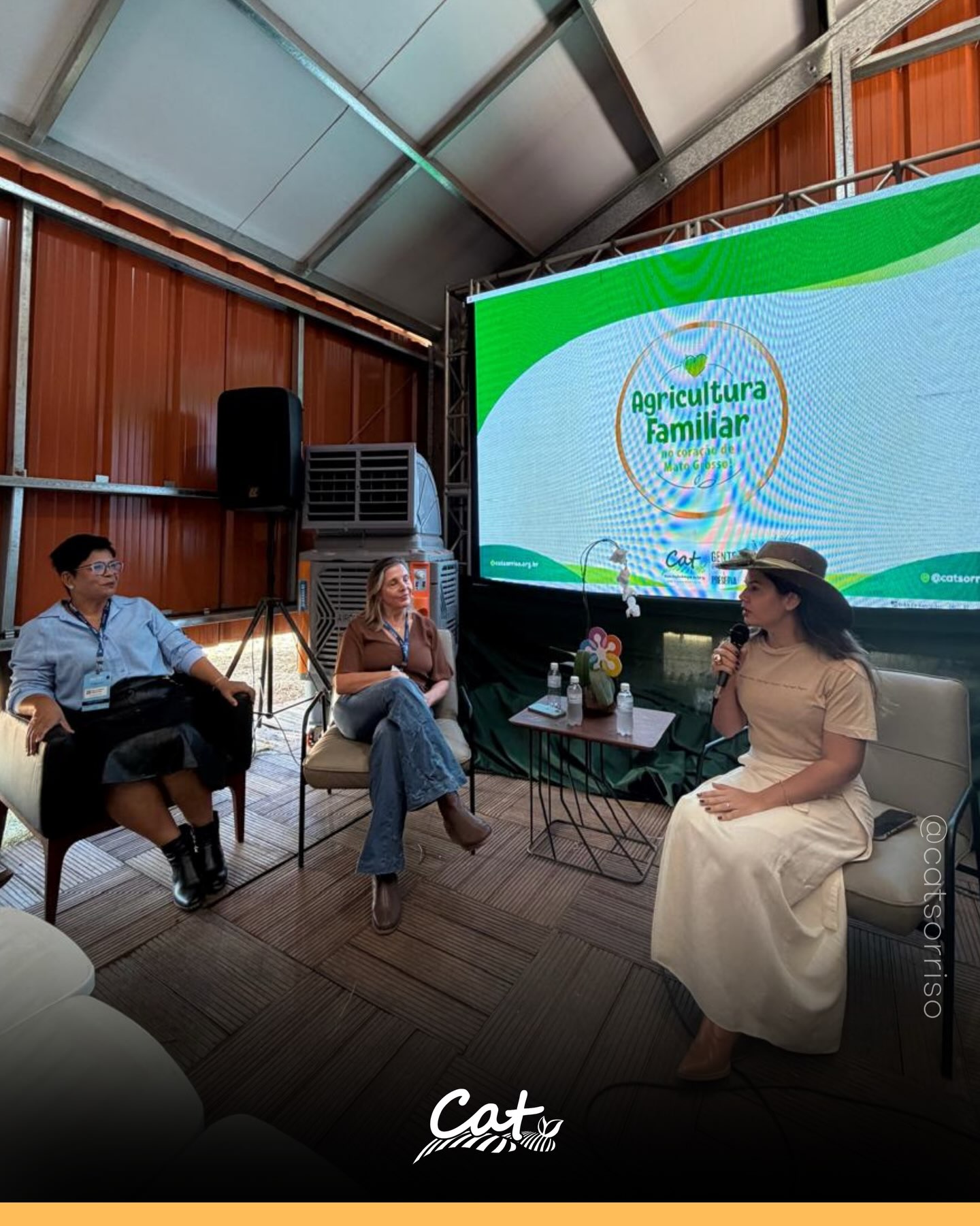 A convite da Agroligadas, o CAT Sorriso participou da programação do GAFFFF Sorriso, levan…