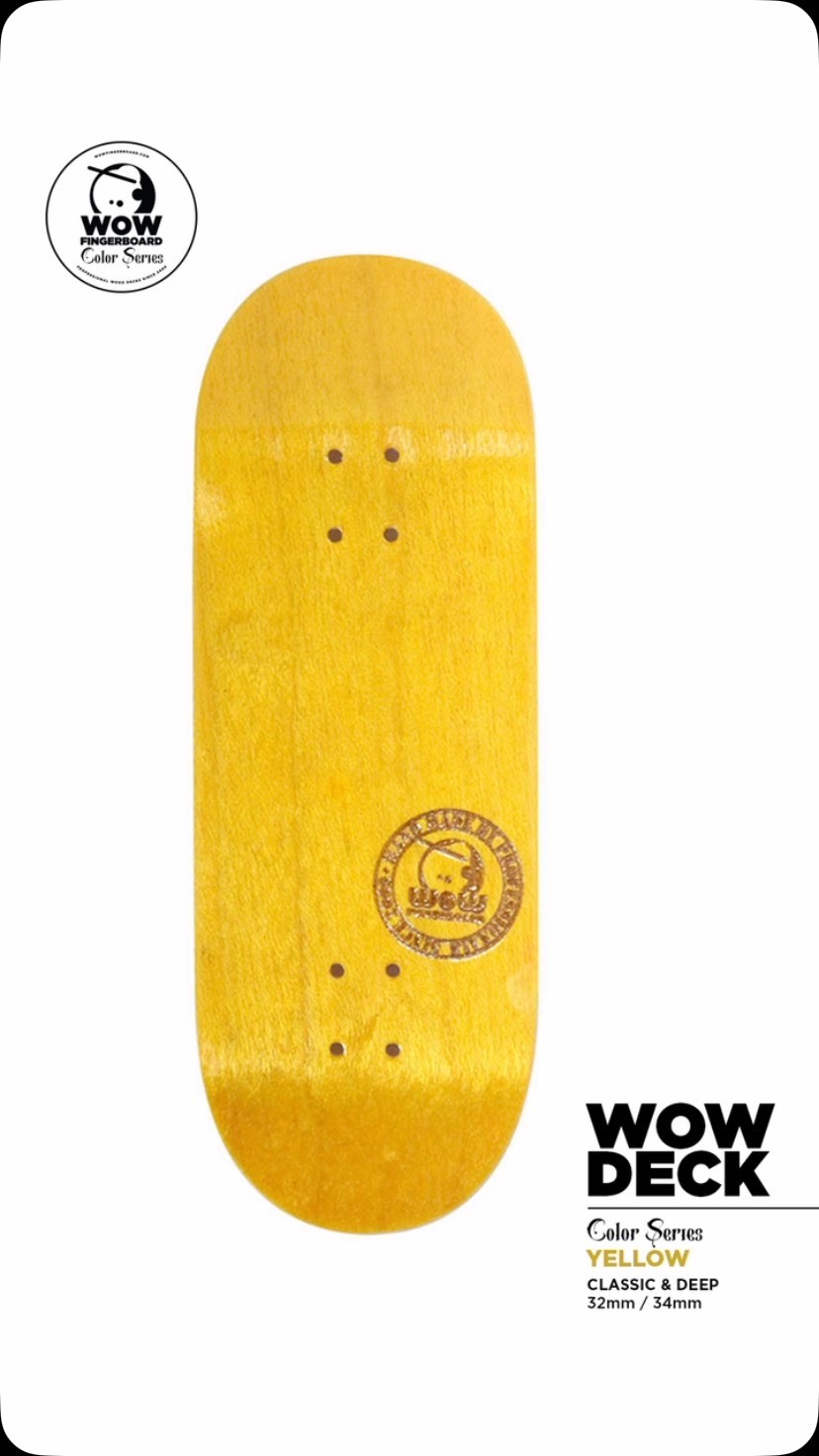 🫳🏻🛹 Wow Deck Color Series YELLOW📐 Mold Classic 32mm & Deep. 32mm ~ 34mm
🇧🇷 Buy on Wow Fingerbord Store
🛒 https://wowfingerboard.com.br
📦 Fast Brazilian Shipping
🌐 Worldwide mail me
•
•
•
#wowfingerboard #fingerboarding #skatedededo @fingerboardtv