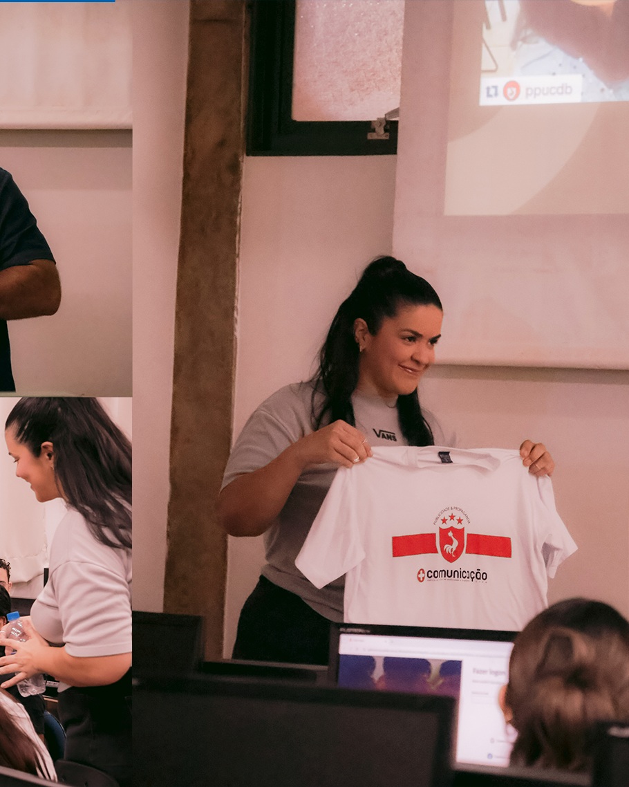 O terceiro e último dia de evento do Design e propaganda na Prática encerrou com mais oficinas com profissionais parceiros do mercado de comunicação.
Agradecemos a troca e com certeza os alunos aproveitaram muito. Valeu @opedromelo @jaquehimoto @thayrg
📸 @naluizaveiga